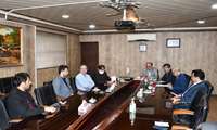 بازدید مدیران دانشگاه از مرکز آموزشی و درمانی پورسینا