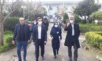 بازدید سرپرست دانشگاه علوم پزشکی گیلان از مراکز آموزشی درمانی پورسینا و ولایت رشت