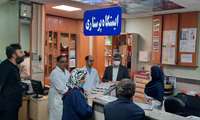 بازدید شبانه رئیس دانشگاه علوم پزشکی گیلان از مرکز آموزشی و درمانی پورسینا
