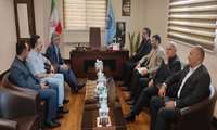 نشست مشترک نماینده مردم صومعه‌سرا در مجلس شورای اسلامی با رئیس دانشگاه علوم پزشکی گیلان
