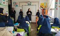 زنگ آموزش به مناسبت گرامیداشت هفته ملی سوختگی در مرکز آموزشی و درمانی ولایت