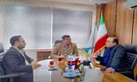 مدیر امور حقوقی دانشگاه با رئیس مرکز وکلای قوه قضاییه گیلان دیدار کرد