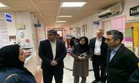 بازدید مدیر درمان دانشگاه علوم پزشکی گیلان از بیمارستان رسالت ماسال 