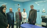بازدید سرپرست مدیریت  معاونت درمان دانشگاه از بیمارستان نیکو کار املش