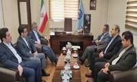 دیدار مدیرکل دیوان محاسبات گیلان با رئیس دانشگاه علوم پزشکی گیلان