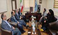 گفت‌وگوی مسؤولان اقتصاد و درمان وزارت بهداشت با رئیس دانشگاه علوم پزشکی گیلان پیرامون توسعه خدمات سلامت و سامانه‌های برخط