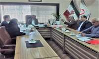 جلسه هم اندیشی مدیر سازمان‌های مردم نهاد و خیرین سلامت دانشگاه با  رئیس مرکز آموزشی و درمانی حشمت