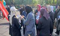 آموزش چهره به چهره شهروندان در پارک محتشم رشت