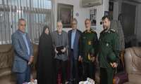 تجلیل از مقام شامخ شهدای مدافع سلامت گیلان در هفته سلامت