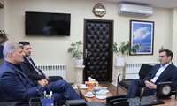 دیدار نماینده مردم رودبار با معاون توسعه مدیریت، منابع و برنامه‌ریزی دانشگاه علوم پزشکی گیلان