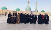 دختران دانشجو دانشگاه علوم پزشکی گیلان در مراسم عهد دخترانه حضور یافتند