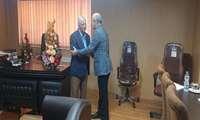 دیدار رئیس دانشکده پزشکی رشت با رئیس سازمان نظام پزشکی رشت