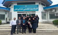 تقدیر از مسئول روابط عمومی کلینیک دندانپزشکی