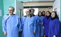 بازدید  معاون درمان دانشگاه علوم پزشکی گیلان  با همراهی مدیرکل بیمه سلامت استان از مرکز آموزشی درمانی الزهرا(س)