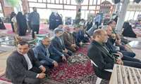 مراسم گرامیداشت سالروز آزادسازی خرمشهر که در تاریخ ۳ خرداد ۱۴۰۴ در گلزار شهدای رشت برگزار شد