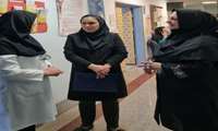 بازدید رئیس دانشکده پرستاری و مامایی شرق گیلان از بیمارستان شهید حسین‌پور لنگرود