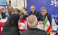 برپایی «میز خدمت جهادی» دانشگاه علوم پزشکی گیلان در مصلی رشت با حضور دکتر آشوبی