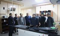 بازدید رئیس سازمان بازرسی استان گیلان از پروژه‌های پت‌اسکن و بونکر رادیوتراپی مرکز آموزشی درمانی رازی