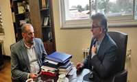 دیدار نماینده آستارا با رییس دانشگاه علوم پزشکی گیلان