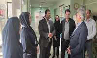 بازدید رئیس دانشگاه علوم پزشکی گیلان از بیمارستان شهید بهشتی انزلی