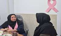 غربالگری سرطان پستان در هفته سلامت بانوان در کلینیک پورسینا برگزار شد