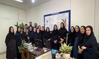 تقدیر از دکتر داروساز مرکز بهداشت لنگرود با حضور معاون بهداشتی شبکه