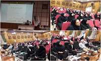 کارگاه بازآموزی کارگاه باز آموزی سلامت و ایمنی محصولات کشاورزی در گیلان(برنج) با محوریت درصد کاهش سموم، آفت کش و کودهای شیمیایی و فلزات سنگین در دانشگاه علوم پزشکی وخدمات بهداشتی درمان استان گیلان  در سال ۱۴۰۴ برگزارشد.
