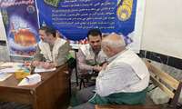 ایستگاه سلامت در مصلی تالش به مناسبت هفته دفاع مقدس و روز جهانی قلب