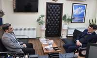 دیدار نماینده مردم شهرستان‌های فومن و شفت در مجلس شورای اسلامی با معاون توسعه مدیریت، منابع و برنامه‌ریزی دانشگاه
