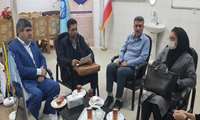 بازدید مدیر شبکه بهداشت و درمان شهرستان رضوانشهر ازخانه های بهداشت این شهرستان 