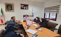 برگزاری جلسه هماهنگی بین حوزه ی درمان و بهداشت در دفتر ریاست شبکه بهداشت و درمان شهرستان ماسال