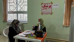 ویزیت رایگان پزشکی به مناسبت دهه مبارک فجر در روستای شالما شهرستان ماسال