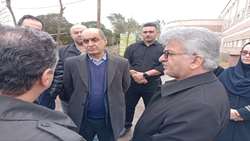 بازدید استاندار گیلان و رئیس دانشگاه علوم پزشکی از بیمارستان شهید بهشتی بندرانزلی / تأکید بر ارتقای خدمات درمانی در غرب استان