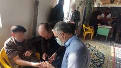 ارائه خدمات ویزیت رایگان پزشکی در روستای بودیان صومعه‌سرا