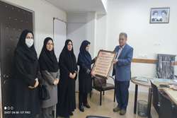 برگزاری مراسم تکریم و معارفه سرپرست مدیریت خدمات پرستاری بیمارستان امام حسن مجتبی (ع) فومن