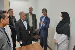 بازدید سرپرست دانشگاه علوم پزشکی گیلان از مرکز جامع سلامت لوندویل آستارا