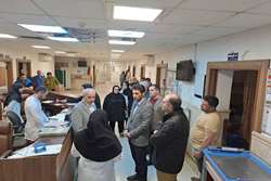 بازدید نماینده رشت و خمام در مجلس از مرکز آموزشی و درمانی پورسینا