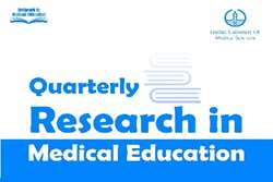 پذیرش فصلنامه پژوهش در آموزش در علوم پزشکی دانشگاه در Scopus