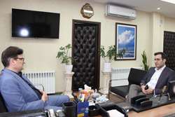 دیدار نماینده شهرستان‌های فومن و شفت با معاون توسعه مدیریت، منابع و برنامه‌ریزی دانشگاه علوم پزشکی گیلان