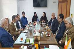 نشست دبیر شورای امر به معروف و نهی از منکر دانشگاه علوم پزشکی گیلان با مدیر سازمان‌های مردم‌نهاد و خیرین سلامت دانشگاه، در موسسه معلولین رشت برگزار شد