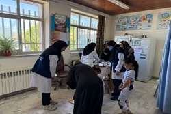 برگزاری اردوی جهادی دانشگاهیان دانشگاه علوم پزشکی گیلان در پشتکلا بخش خورگام رودبار