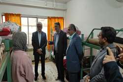 بازدید معاون فرهنگی وزیر بهداشت از خوابگاه‌های دانشجویی گیلان