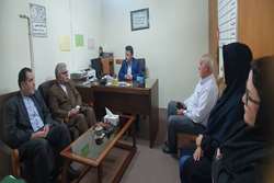 بازدید مدیر سازمان‌های مردم‌نهاد و خیرین سلامت دانشگاه علوم پزشکی گیلان از انجمن معلولین نابینایی استان