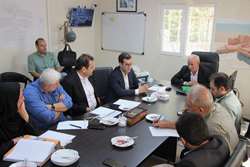 برگزاری نشست بررسی روند تکمیل بیمارستان ۴۲۱ تخت‌خوابی لاکان رشت