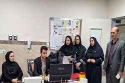بازدید تیم دانشگاه علوم پزشکی گیلان از روند اجرای سیستم ارجاع الکترونیک در بیمارستان امام خمینی صومعه‌سرا 