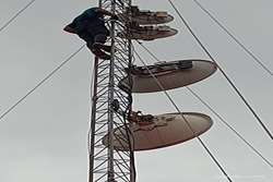 ارتقاء، توسعه و راه اندازی مجدد سرویس وایرلس با پوشش حداکثری و ارتباط پایدار با پهنای باند مناسب در  مناطق غرب گیلان