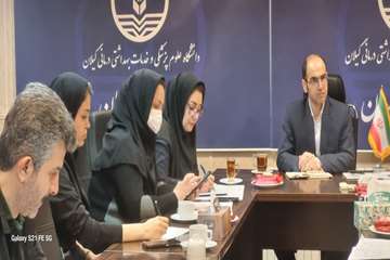  بررسی چالش‌های بیمارستان  شهید انصاری رودسر به ریاست معاون درمان دانشگاه علوم پزشکی گیلان