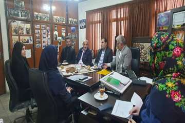 بازدید مدیران دانشگاه علوم پزشکی گیلان از سازمان مردم‌نهاد لبخند جاوید خزر