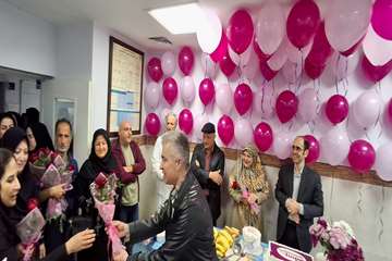 تقدیر از از کارکنان بخش‌های مراقبت ویژه نوزادان مراکز آموزشی و درمانی 17 شهریور و الزهرا رشت