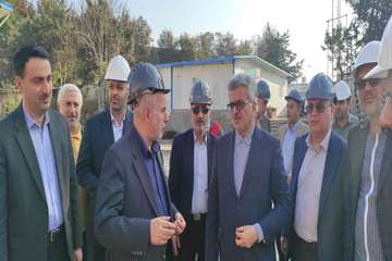 بازدید نماینده رشت و خمام در مجلس شورای اسلامی از پروژه‌های خیرساز مرکز آموزشی و درمانی پورسینا